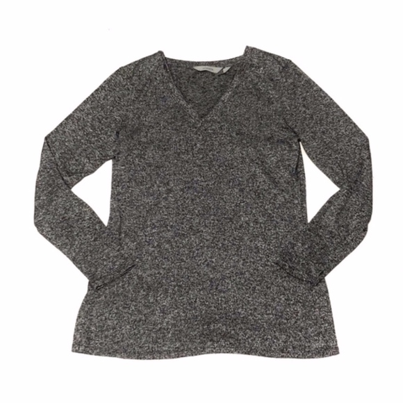 Athleta - Heathered Gray Cutout Sweater - Picture 1 of 6